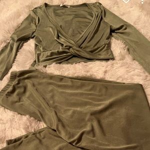 Pants set womens large